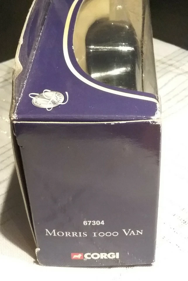 Corgi Royal Worcester Morris 1000 Van Truck Toy With Original Box- RARE! - Image 2 of 4