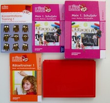 TOP ZUSTAND: LÜK SET "MEIN 1. SCHULJAHR" + EXTRA HEFTE (NICHT MINI LÜK)