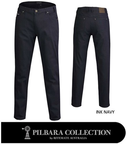 RITEMATE - MENS COTTON STRETCH STRAIGHT LEG CLASSIC FIT MIDRISE JEAN - RMPC014 - Picture 19 of 25