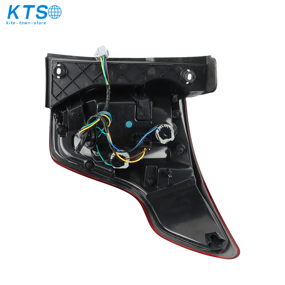 Black For Ford Explorer 2016-2019 Exterior Rear Tail Light Lamp Frame