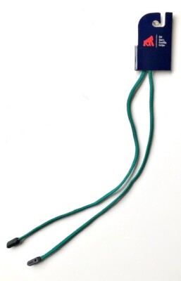 Gorilla Grip Secure Brillen-/Brillenkordelhalter/Schlüsselband - JADE/FEDERGRÜN 