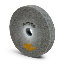 Scotch-Brite EXL PRO Deburring Wheel, 6 in x 1 in x 1 in, 3 per cas Case of 3 