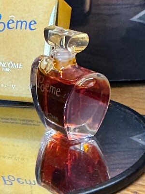 LE PARFUM MINIATURE POEME MINIATURE LANCOME PARIS DATUM AUF BOX 1995