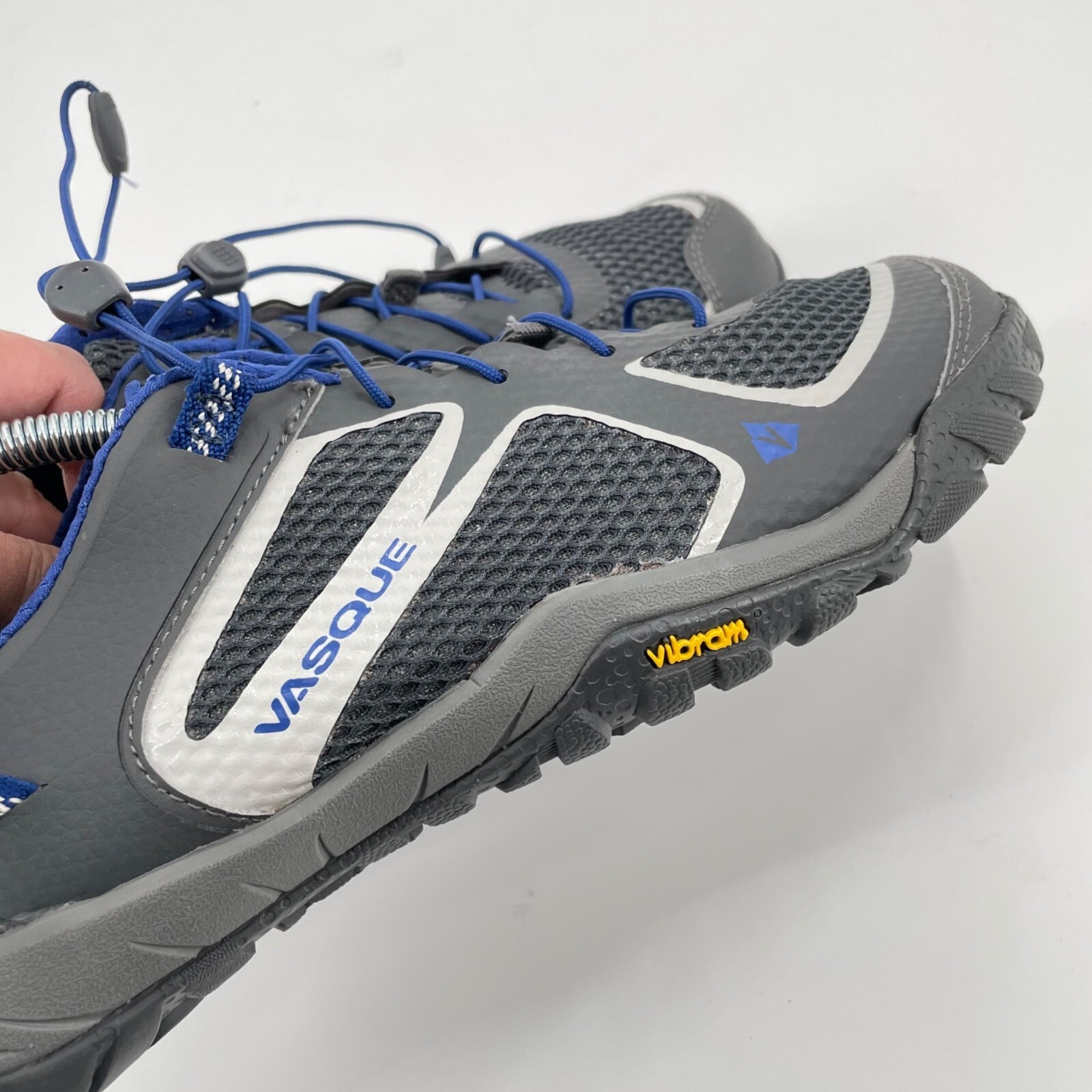 SAOLA Sneakers Vasque Lotic Vibram suola grigio coulisse acqua uomo taglia 9 5M outdoor