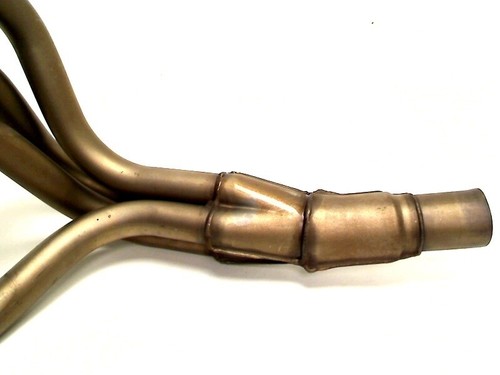 KHI-M-093 tubo di scarico auto anteriore per KAWASAKI Z 750 2003-2006 usato - Foto 3 di 7