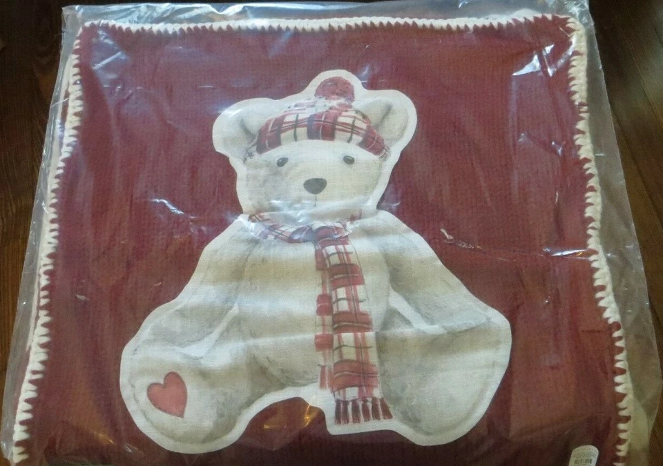 Pottery Barn праздничная подушка Sham плюшевый медведь Disney день рождения вечеринки детский подарок, - Изображение 3 из 4