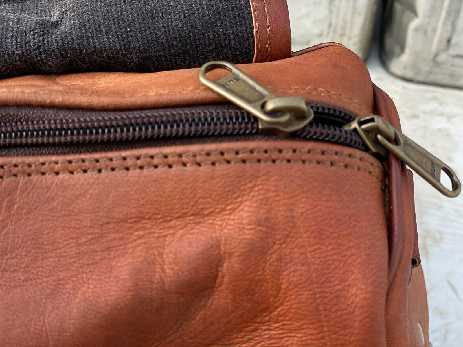 Borsa a tracolla da donna in pelle 14" tote borsetta borsetta messenger tracolla foto 3
