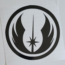 star wars jedi order logo decal water proof cars trucks windows appliances