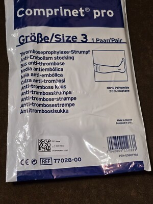 Kompressionsstrümpfe Comprinet pro Gr.3, Knielang