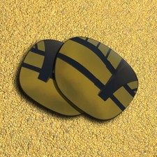 Polarized Lenses Replacement for-Electric Knoxville XL - Golden Brown Mirror