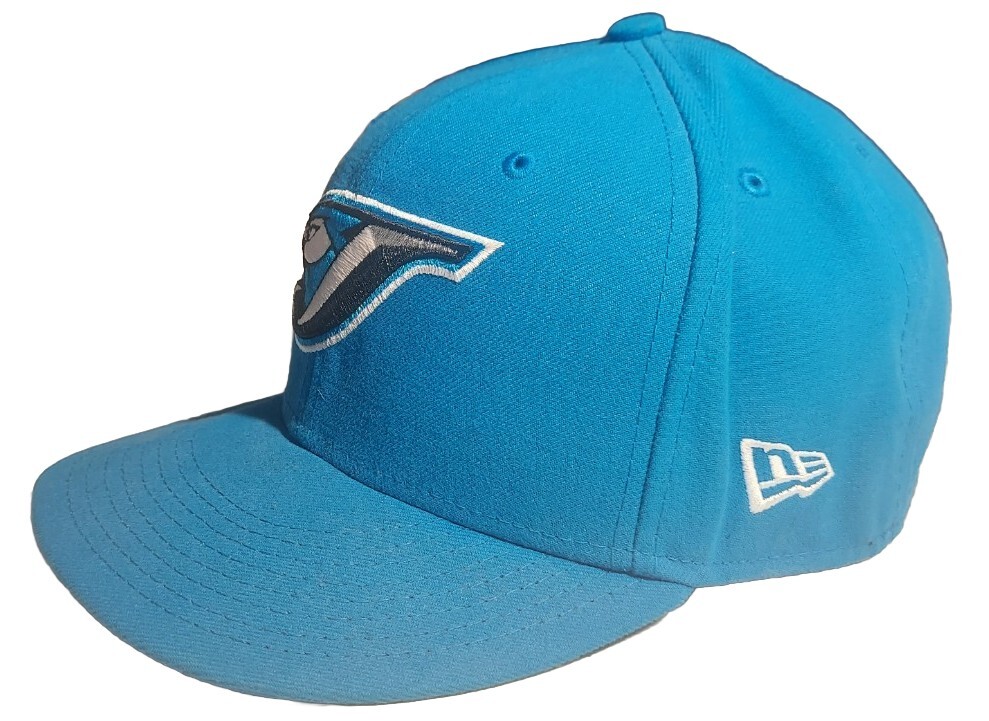 Toronto Blue Jays Blue Game Bird Fitted Hat New Era 59Fifty Men's