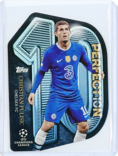 2022-23 Topps Club UEFA Club Competitions CHRISTIAN PULISIC Perfect10n Insert SP