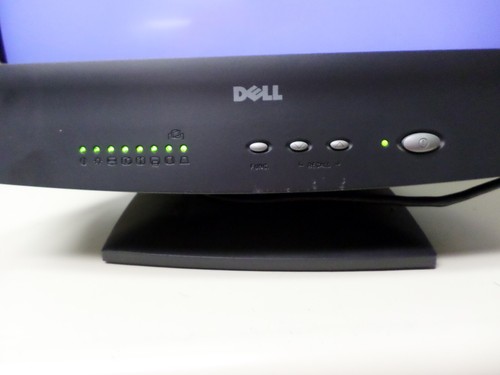 Dell 15" inch VGA CRT Monitor E551 1024x768 Retro Gaming Tube Black Tested Clean - Picture 5 of 9