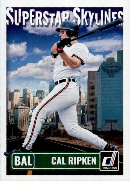 Cal Ripken Jr. 2023 Panini Donruss Superstar Skylines #SKY2 Orioles SSP Insert