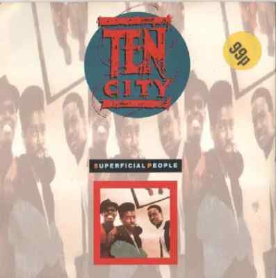 Ten City Superficial People Vinyl Single 7inch NEAR MINT Atlantic