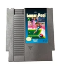 Vintage Lunar Pool Nintendo NES Original Authentic Video Game Cartridge