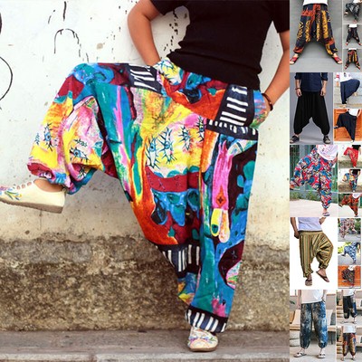 mens baggy harem pants