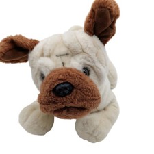 Gund Pug Puppy Dog Wrinkles 13046 Stuffed Animal Plush
