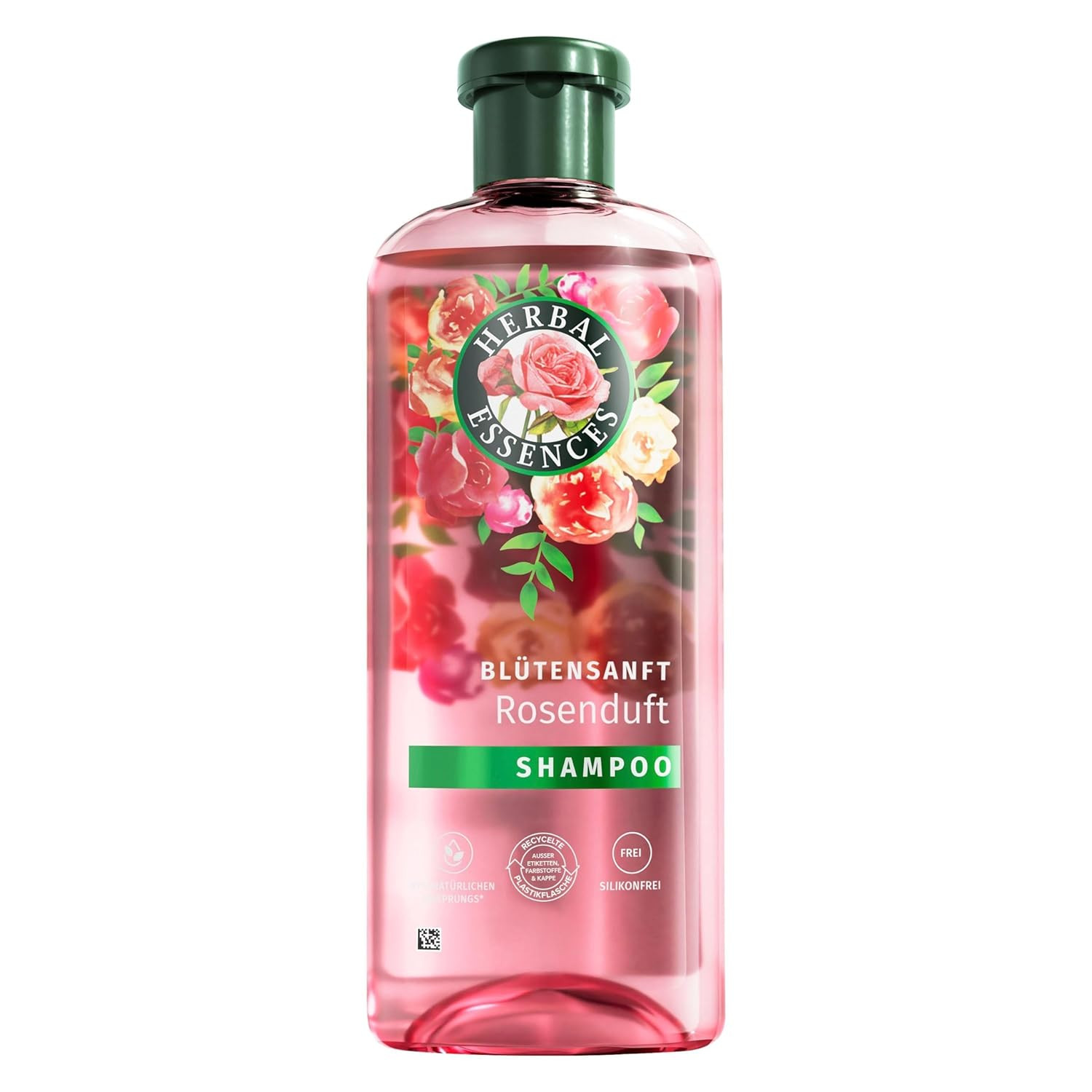 Herbal Essences Champú Suave Floración con Fragancia a Rosas 350ml. De pelo opaco a ser