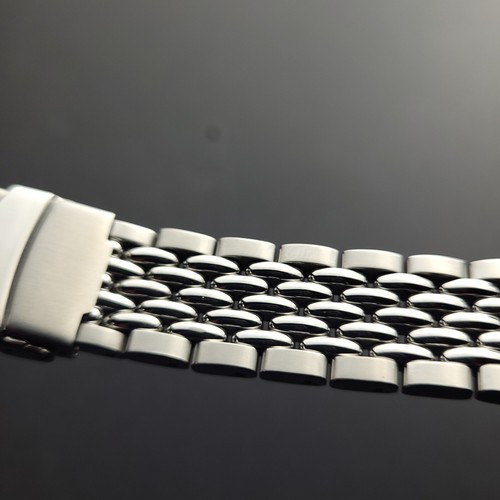 Iconic Beads of Rice Watch Bracelet | Machined Steel Band in 18mm 20mm 22mm - Picture 12 of 12
