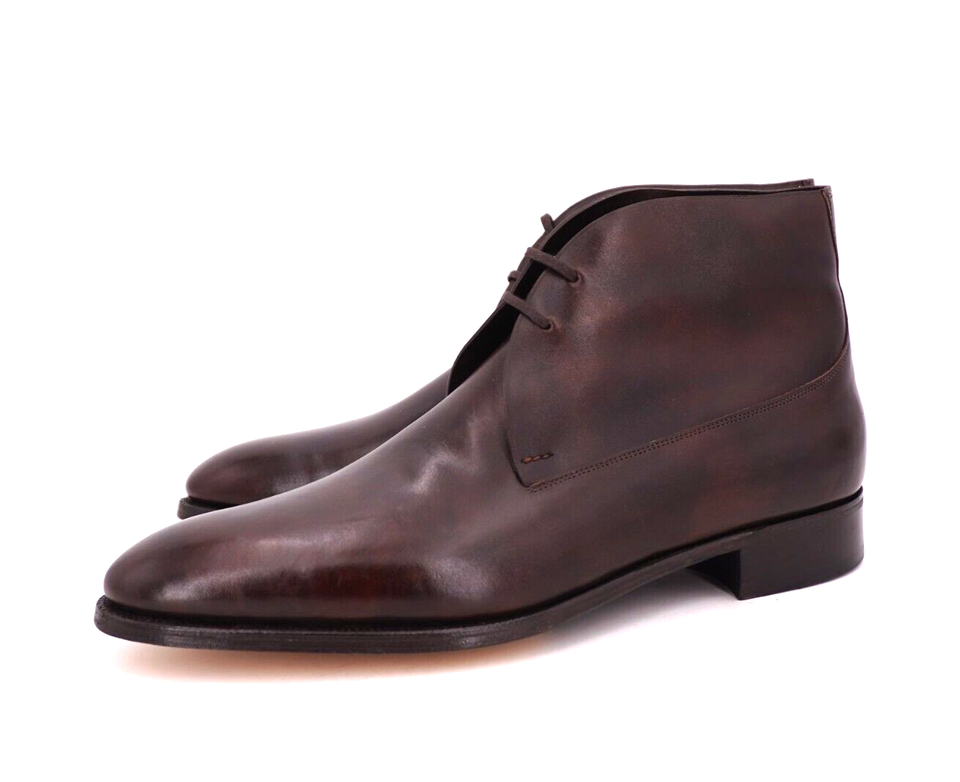 Mules élégantes John Lobb Barbados - Pointure 9.5 UK (43.5 EU), Cuir Noir, Occasion