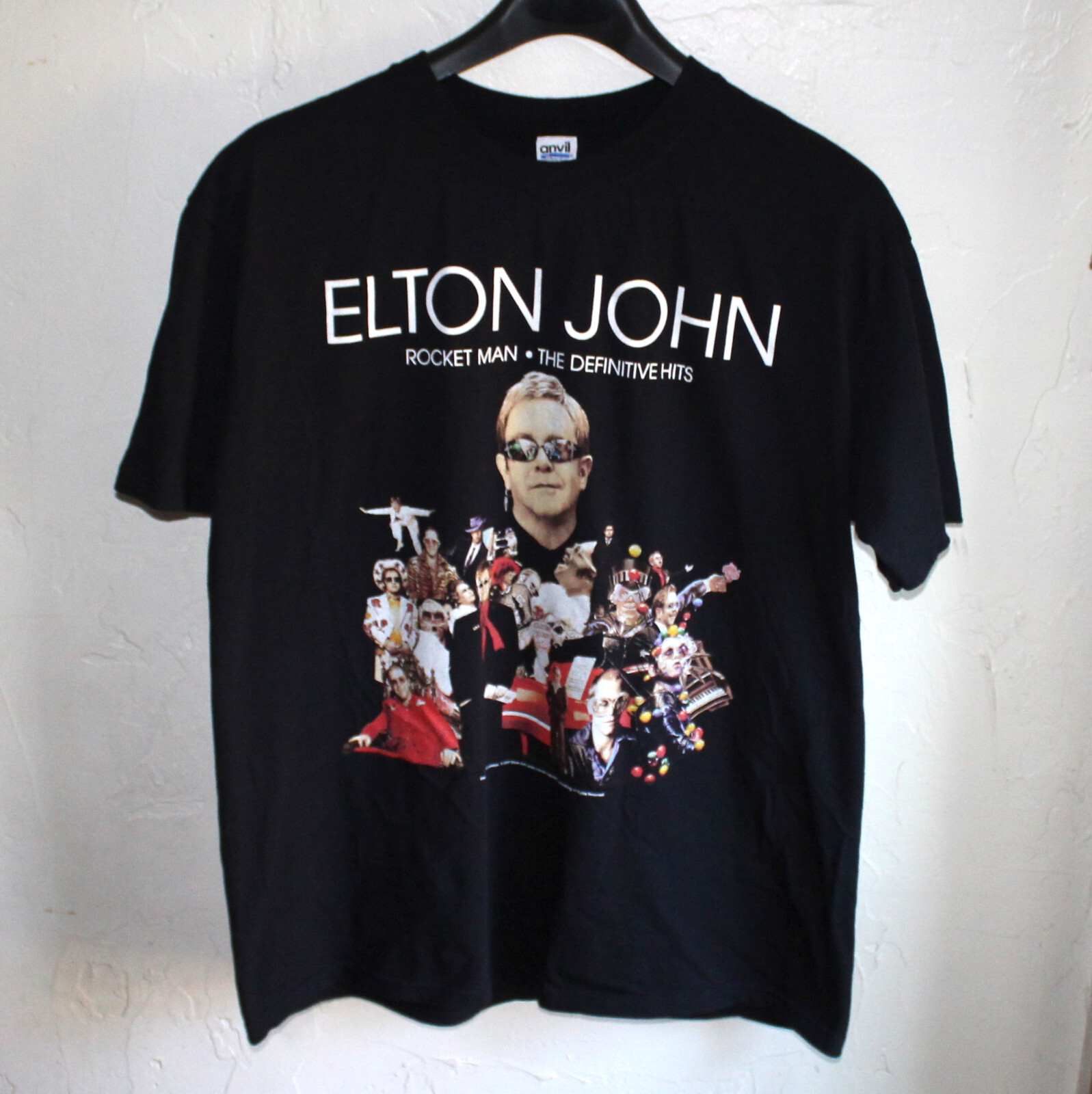 Elton John Rocketman T-Shirt – Official Men's Black Tee With Piano Logo, Size XL, 100% Cotton - View #5