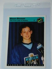 1993-94 CLASSIC PRO HOCKEY PROSPECTS MANON RHEAUME CARD #4