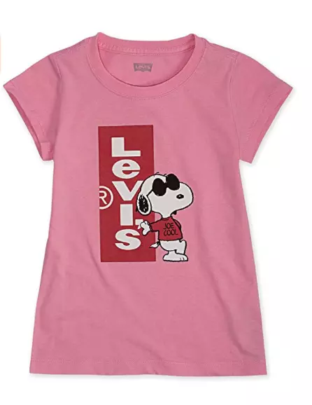 Levi's snoopy top t shirt