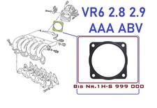 1 St.Metall Dichtung Drosselklappe VW PASSAT B4 VR6 2.9 ABV bis Nr,