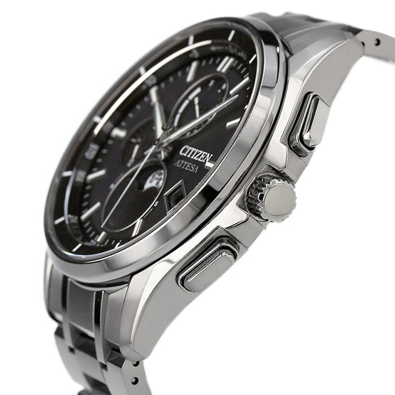 Citizen Attesa BY1001-66E Moon Phase Eco-Drive Atomic Solar Men