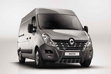 RENAULT MASTER BLACK AXLE NUDGE A-BAR BULL BAR 2015 TO 2019