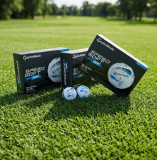 SALE 3 PACK - TaylorMade SpeedSoft Blue Ink Golf Balls