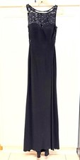 Black  Gown with Bejeweled Bodice | Formal Prom Dress | Size S
