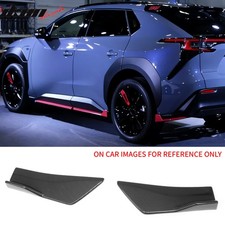 For 23-26 Solterra Carbon Fiber Print ST Style Rear Bumper Side Corner Apron Cap