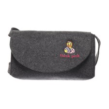 Think Pink, Umhängetasche, Damen, Grau, 28, 8, 25 cm #FfS