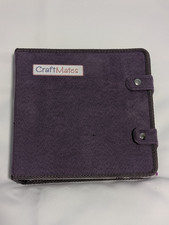 Craft Mates Bead Organizer With 56 Locking Compartments purple isses  C 