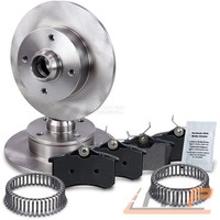 Bremsscheiben+BremsbelÄGe Hinten Voll Ø226 FÜR VW Corrado Golf 3 4 Cabrio 1H 1E