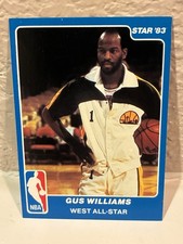 1983 Star NBA All-Star Game Gus Williams #25 EXMT