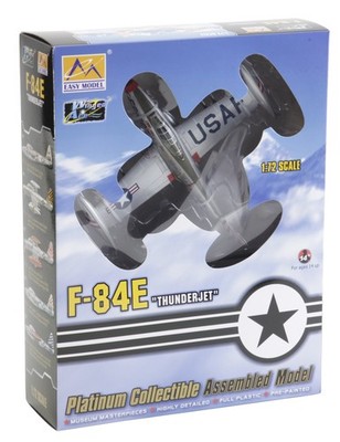 Easy Model 1/72 F-84E Thunderjet 9th Jagdbombergeschwader Komplettmodell