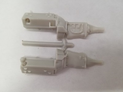 1957 Chevrolet 283 V8 ENGINE BLOCK TRANSMISSION from AMT 1:25 Model Kit 57 Chevy