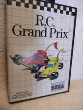 RC Grand Prix Sega Master System CIB Complete Box Manual Tested Authentic 1990