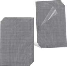 Window Screen Repair Patch, 5'' x 7 Window Screen Repair Kit,Strong Adhesive 10