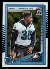2025 Panini Donruss Optic - Jihaad Campbell #266 Rated Rookie