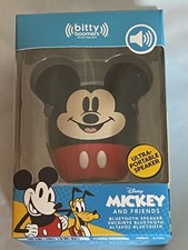 Mickey  Friends Mickey Mouse Bitty Boomers Bluetooth Portable Speaker w/Strap