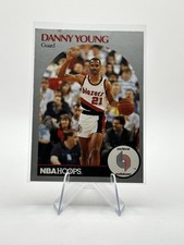 1990-91 Hoops Danny Young #252 Portland Trail Blazers
