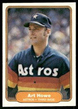 1982 Fleer Art Howe #218 Houston Astros