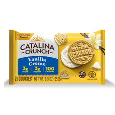 Catalina Crunch Protein Cookies, 4g Protein per Serving - Low-Sugar Sandwich