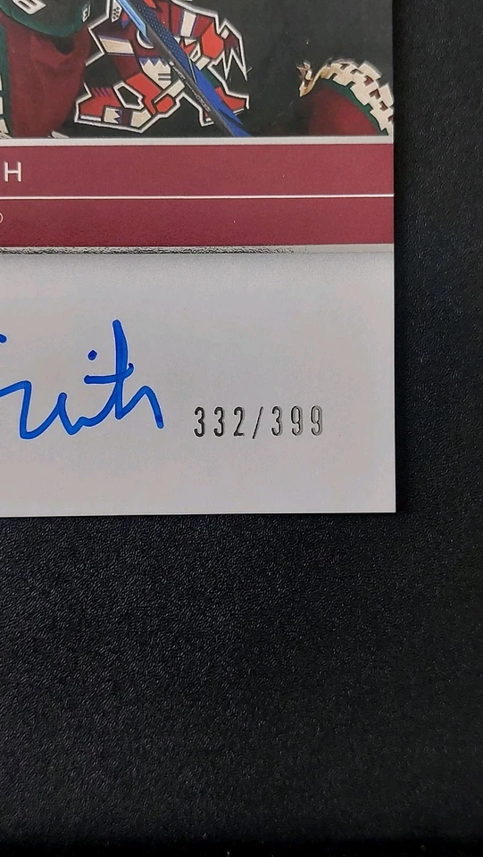 2022-23 SP Authentic Nathan Smith '02-03 Retro Future Watch Autograph #RFWA2-NS  - Image 4 of 4