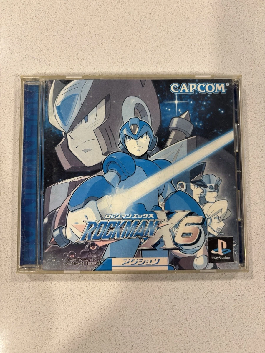 Mega Man X6 – PlayStation 1 – PAL – Rare – Très Bon état
