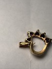 14k Solid Gold Heart Amethyst Pendent Weighs 1.94 Grams — photo 7